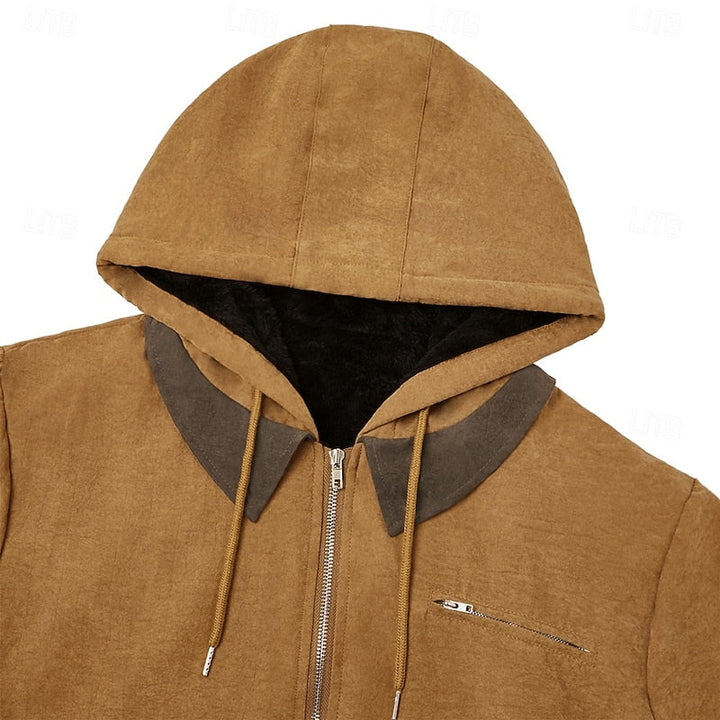 Gideon | Fleece-fodrad Hoodie-jacka