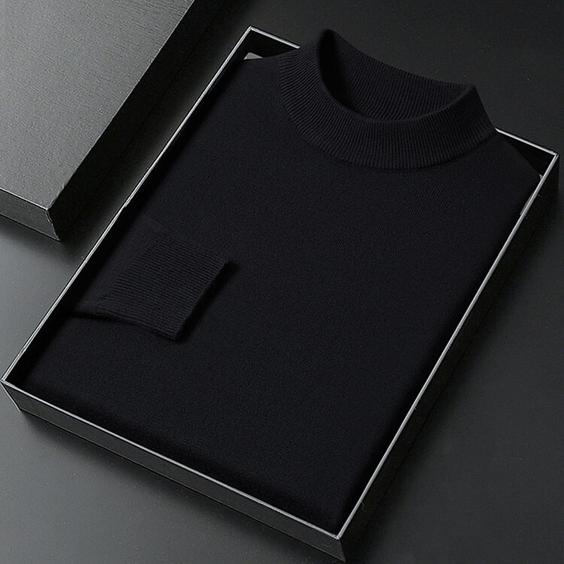 Winston | Raffinerad Mock Neck Tröja