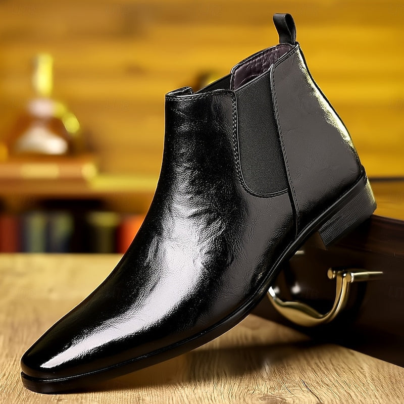 Emory | Polerade Ankel Chelsea Boots