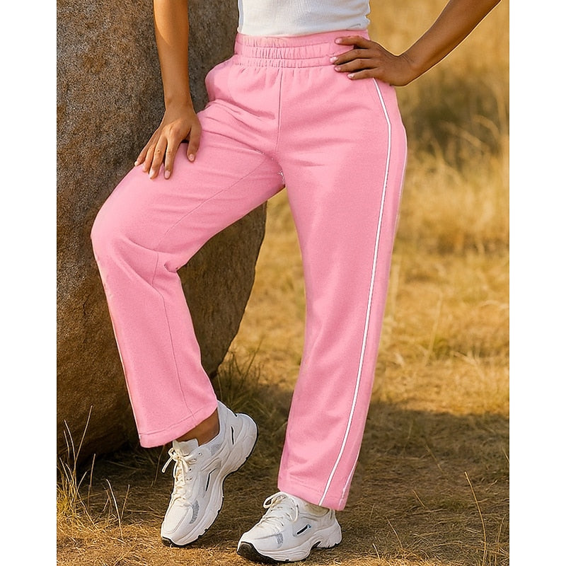 Maisie | Avslappnade joggers med sidosträck