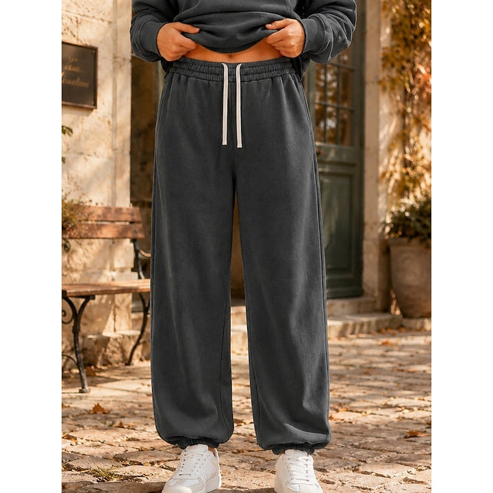 Joyce | Avslappnade vida joggers