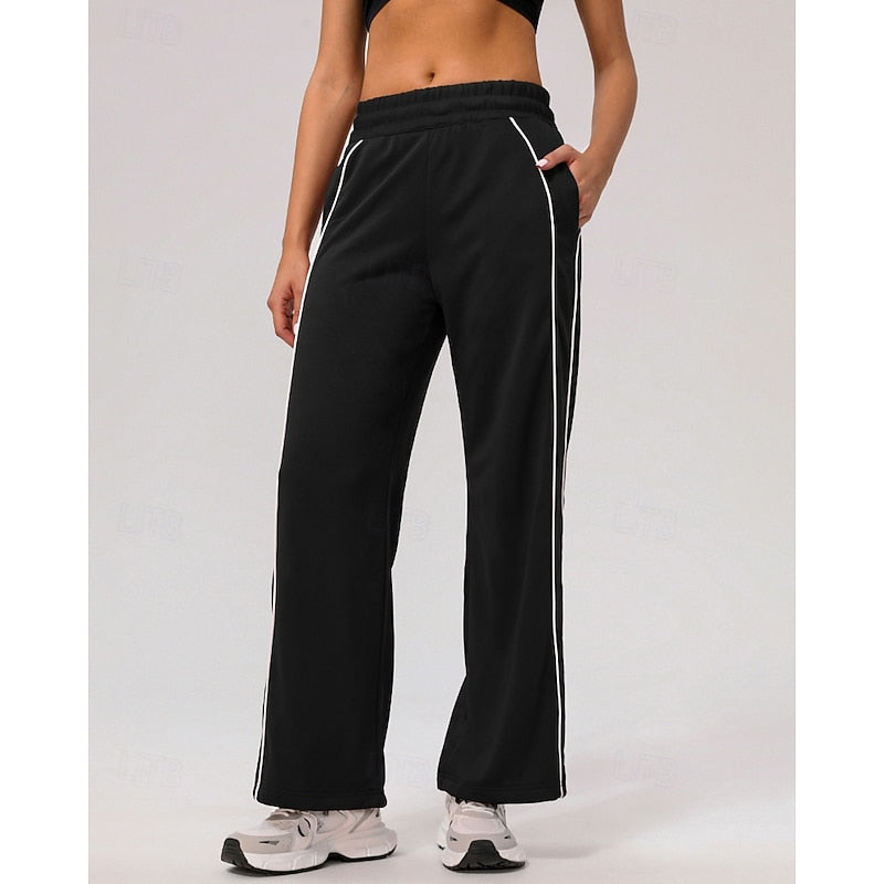 Maisie | Avslappnade joggers med sidosträck