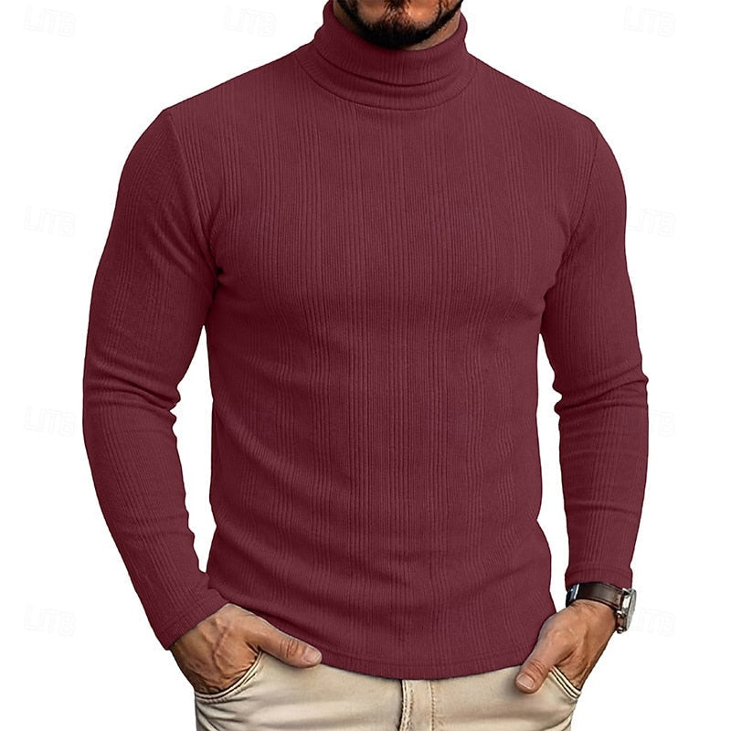 Rowan | Texturerad Polokrage