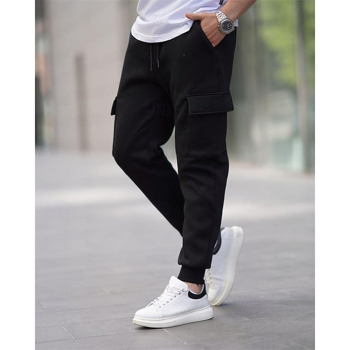 Neil | Avslappnade Cargo Joggers