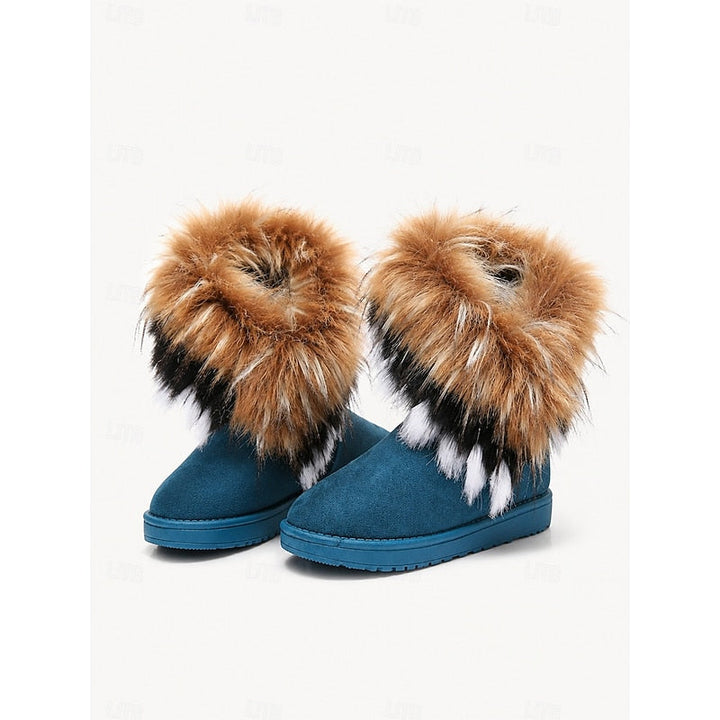 Ramona | Fuzzy-Trimmed Vinterstövlar