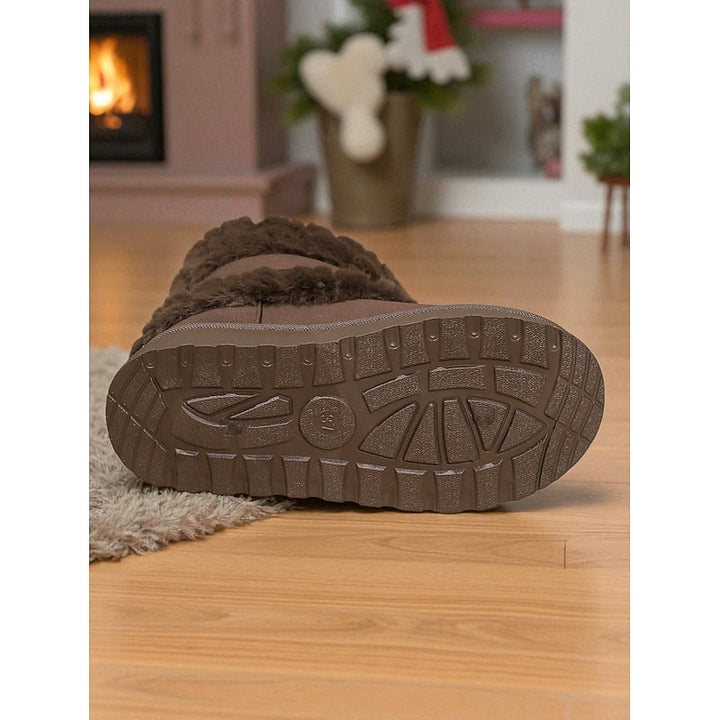 Cecily | Mysiga snöboots med pälsdetaljer