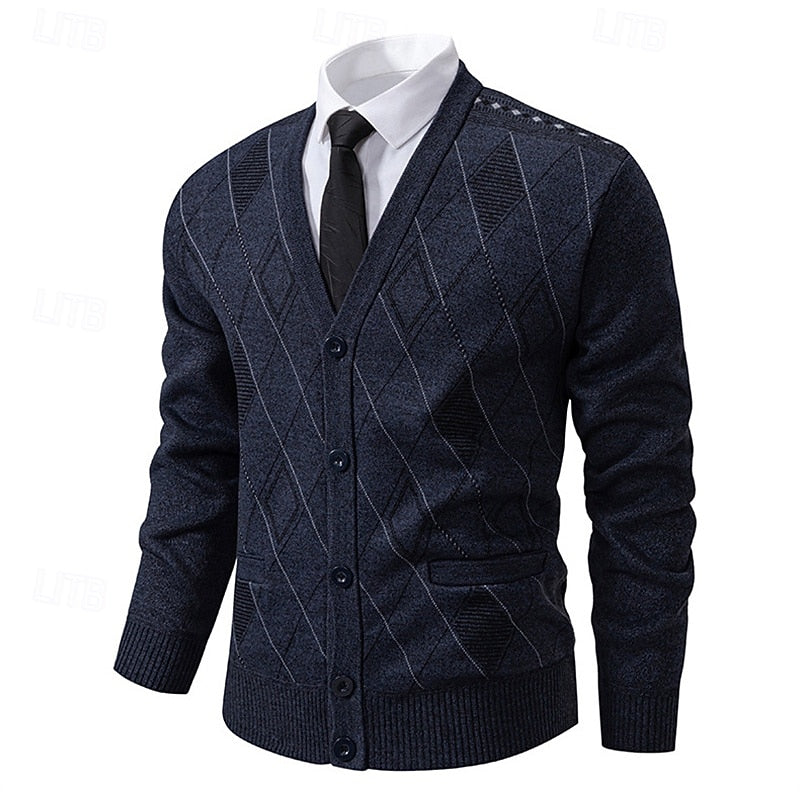 Weston | Finslipad Argyle Cardigan