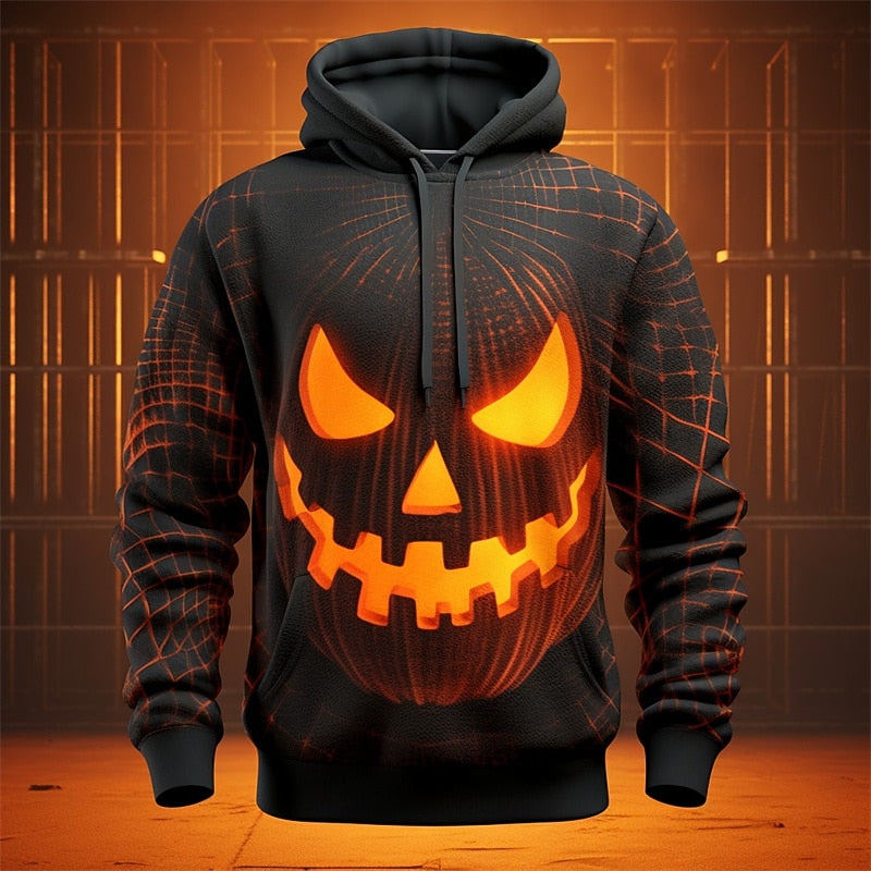 Hugo | Halloween Grafisk Huvtröja