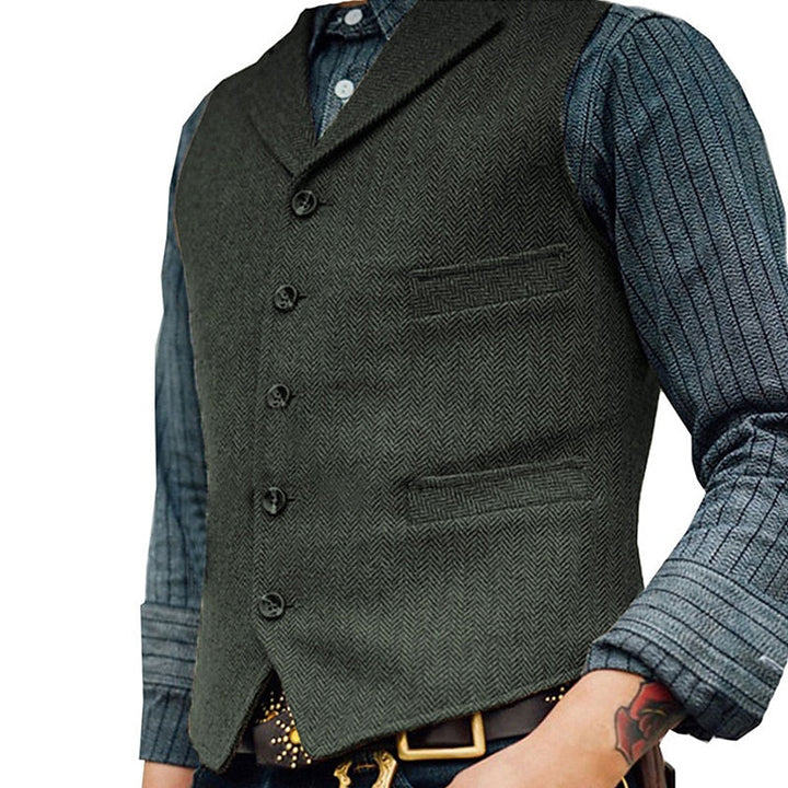 Gerard | Herringbone Skräddarsydd Väst