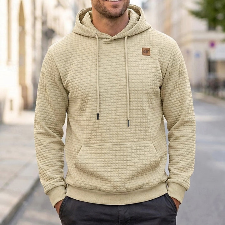 Bryce | Texturerad Komfort Hoodie