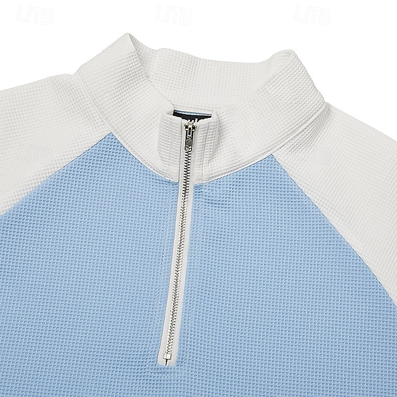 Lincoln | Texturerad Quarter-Zip Pullover