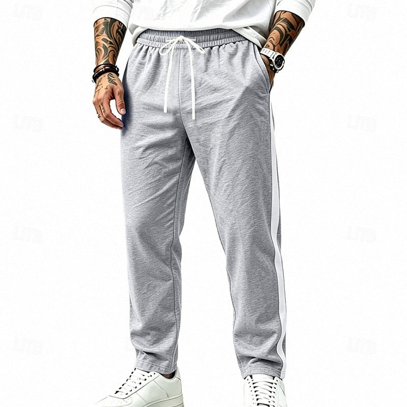 Damian | Avslappnade Sweatpants med Sidostråk