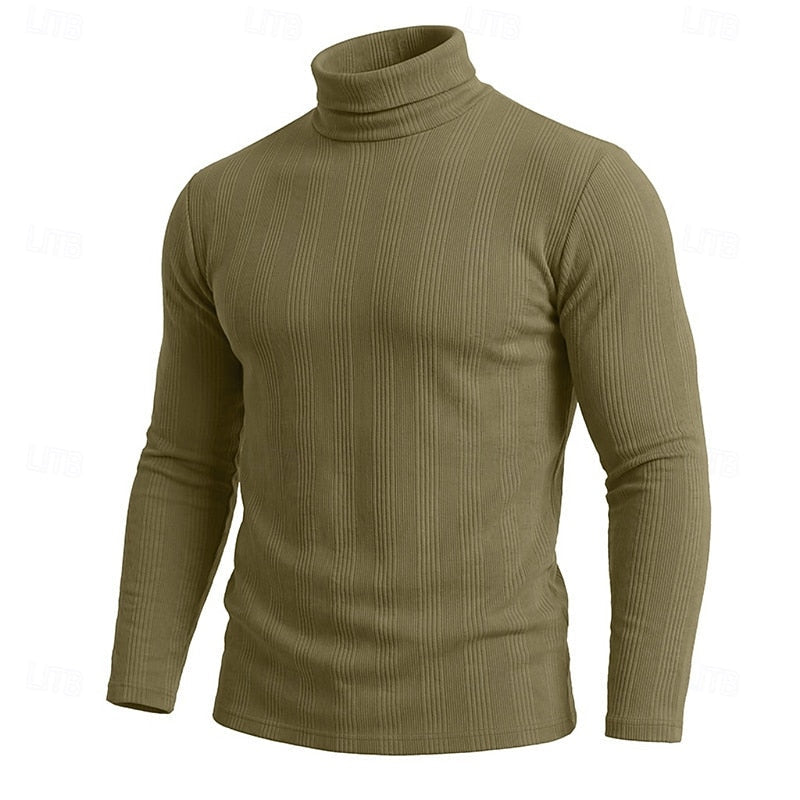 Rowan | Texturerad Polokrage