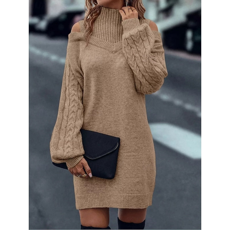 Winifred | Kallaxel Turtleneck Klänning