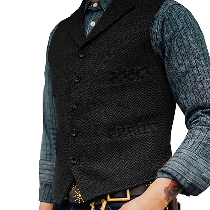 Gerard | Herringbone Skräddarsydd Väst