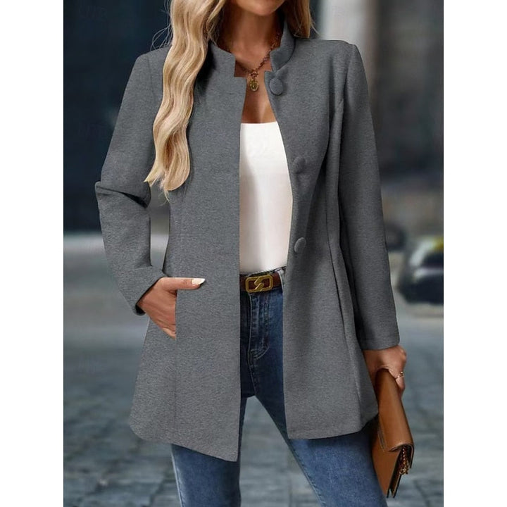 Fiona | Elegant Ståkrage Kappa