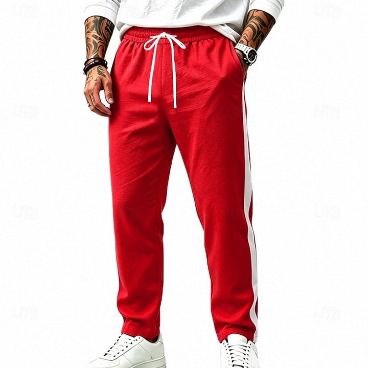 Damian | Avslappnade Sweatpants med Sidostråk