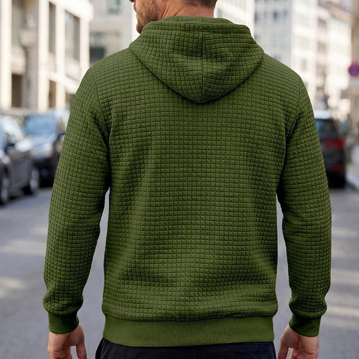 Bryce | Texturerad Komfort Hoodie