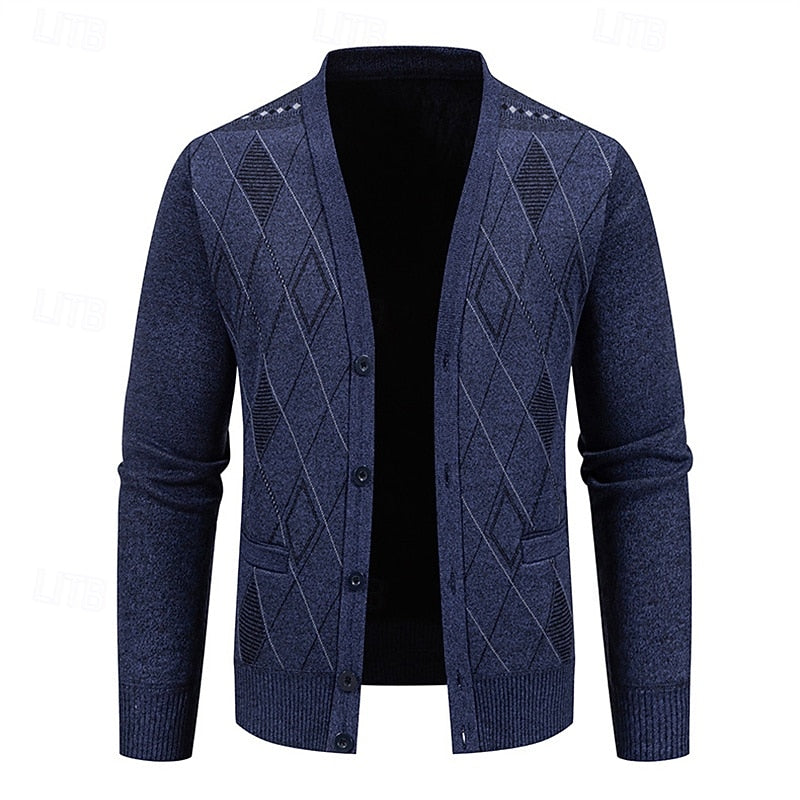 Weston | Finslipad Argyle Cardigan
