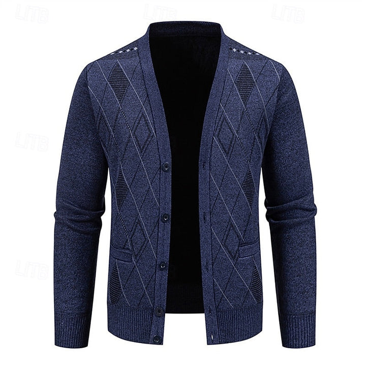 Weston | Finslipad Argyle Cardigan